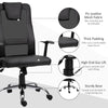 Ergonomic Office Chair with Thick Padded Headrest, Mesh Computer Desk Chair with Tilt Function, Armrest