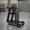 Welding Utility Cart 3-Tier Heavy Duty Rolling Tool Cart with Gas Cylinder Holder Black
