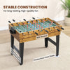 Soozier 48 in 13-in-1 Combo Multi Game Table with Foosball, Pool, Hockey and More for Adults, Light Walnut