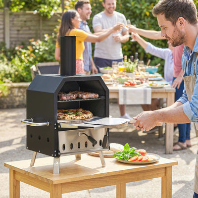 Outdoor Pizza Oven with 12