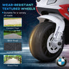 Kids Motorcycle, 6V Battery Powered Toddler Motorcycle with Headlight, Music, 3 Wheels Electric Motorcycle for Kids, Licensed BMW, Gift for Boys & Girls -Red