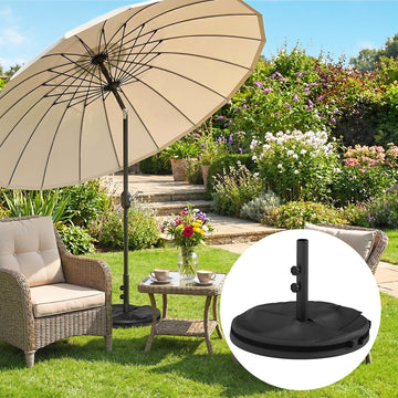 Patio Umbrella Base Portable Outdoor Umbrella Stand for Poles 1.4