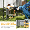 Outdoor Dog Kennel with Waterproof UV-Resistant Cover, 6 x 4 x 6 ft