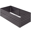 Galvanized Raised Garden Bed, Steel Outdoor Planters with Reinforced Rods, 71