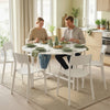 Folding Dining Table for 3-6 People, 47