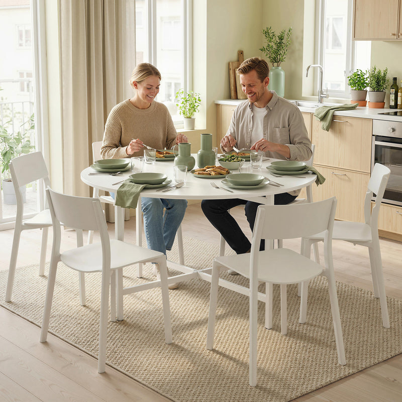 Folding Dining Table for 3-6 People, 47