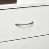 Bedside Table with 3 Drawers, Modern Wood Nightstand, Side End Table for Bedroom, White