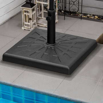 42 lb Heavy Duty Patio Umbrella Stand, 20