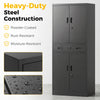 Metal Storage Cabinet with Locking Doors and Drawer, 71