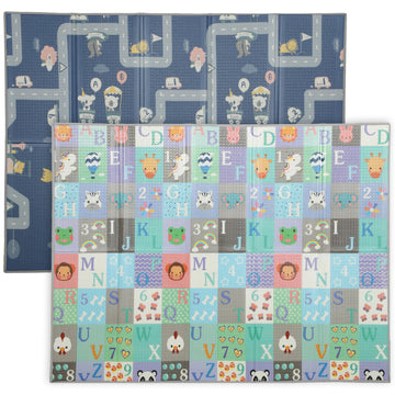 Qaba Foldable Baby Plat Mat, 79