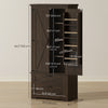 Farmhouse Kitchen Pantry Storage Cabinet, 64