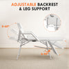 Portable Massage Table, Foldable Massage Bed, White