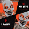 6' Life Size Orange Classic Clown Outdoor Halloween Decoration Animatronic, Sound and Motion Activated w/ Light Up Eyes