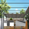 10' x 10' Outdoor Gazebo, Retractable Pergola Canopy with Magnetic Fixture, UPF30+ Metal Pergola Kit, Grey