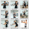 Soozier Chest Expander, Spring Chest Exerciser with 22-110 lbs Resistance for Men and Women Home Gym, Office or Travel