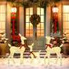 3 Piece Lighted Christmas Reindeer Family, 55