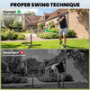 Soozier Baseball Hitting Trainer with 4 Power Bands, 32.7