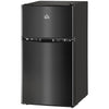 3.2 Cu Ft Compact Refrigerator, Mini Fridge with Freezer, Adjustable Shelves and Reversible Doors for Bedroom
