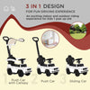 Mercedes-Benz G350 Licensed Push Car, 3-in-1 Toddler Sliding Car with Horn, Steering, Foot Rest, Seat Storage, White