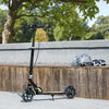 Qaba Scooter for Kids Ages 3-8 with Light Up Wheels, Adjustable Handlebar, Rear Brake & Handbrake for Girls and Boys, Black