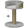Cat Tree with Scratching Post, Toy Ball, Perch, Small Cat Tower for Indoor Cats - 16