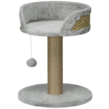 Cat Tree with Scratching Post, Toy Ball, Perch, Small Cat Tower for Indoor Cats - 16