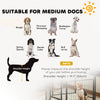 6 Panels Heavy Duty Dog Playpen Outdoor Indoor with Door & Strap, 31.5
