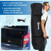 4 Person Insulated Ice Fishing Shelter, Pop-Up Portable Ice Fishing Tent with Carry Bag and Two Doors for -22℉