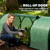 Mini Greenhouse Portable Hot House for Plants with Zippered Doors for Outdoor, Indoor, 79