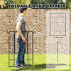 16 Panels Dog Playpen with Straps, Portable & DIY, for Large Dogs, for Yard, RV, Camping, Garden, 39
