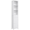 Tall Wooden Bathroom Cabinet Storage Organizer Kitchen Bedroom Decorative