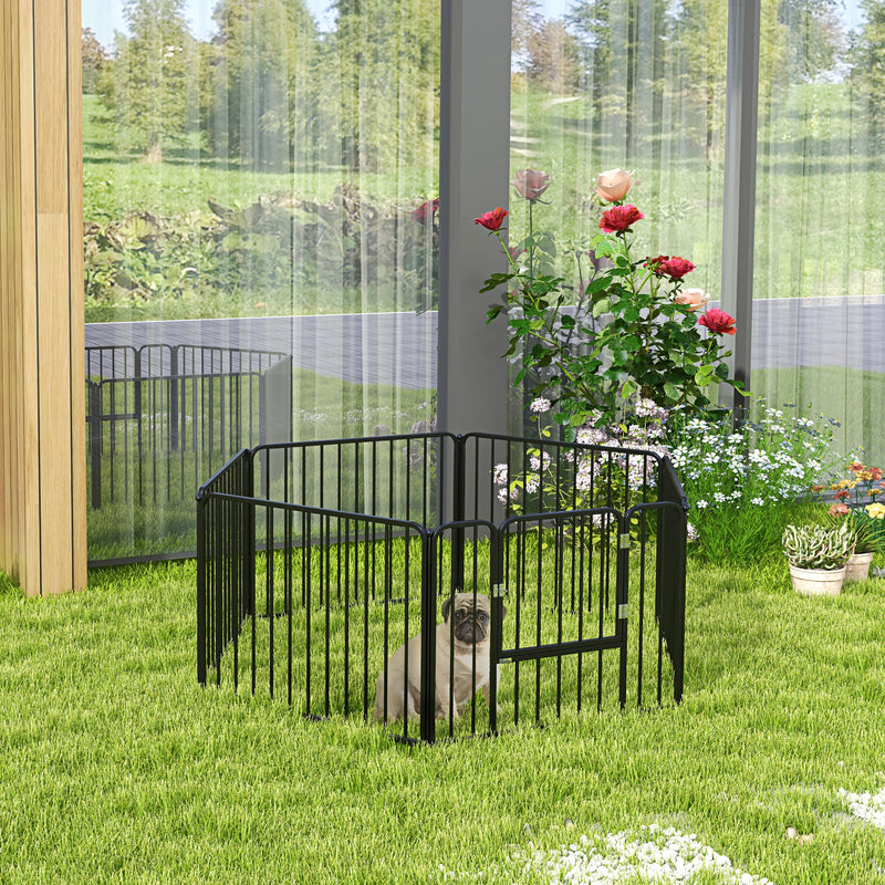 Dog Fence Outdoor 6 Panels 24