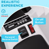 6V Quad Kids Electric Car with Wear-resistant Wheels, for Boys and Girls Aged 18-36 Months, White
