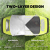 Camping Tent for 6-8 Man with 2000mm Waterproof Rainfly and Carry Bag for Fishing Hiking Festival, Green