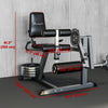 Soozier Leg Extension Machine Adjustable Leg Extension and Curl Machine with Plate Loaded for Leg Extension