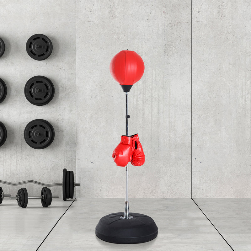 Soozier Boxing Bag with Stand, Freestanding Punching Bag with 49.6