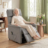 Lift Chair for Elderly, Power Chair Recliner with Remote Control, Side Pockets for Living Room