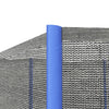 Soozier Trampoline Net Enclosure, Trampoline Netting Replacement with Zippered Entrance for 12ft Round Trampoline