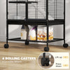 Rolling Small Animal Cage 34