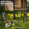 Rabbit Hutch Outdoor, 85