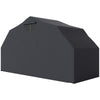 Motorcycle Shelter, Waterproof Motorcycle Cover Tent with 2 Mesh Windows, UV Protected & Dustproof Bike Storage Shed