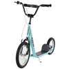 Youth Kick Scooter with Adjustable Handlebar and 16'' Inflatable Rubber Wheel for Kids and Teens 5+ Year Old