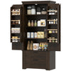 Farmhouse Kitchen Pantry Storage Cabinet, 64