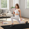 Soozier 2/4/7/9/11 lb Adjustable Dumbbell Set of 2, 5-in-1 Weights Dumbbells Set with Non-Slip Handle for Home Workout