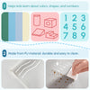 Qaba Foam Climbing Blocks for Toddlers, Kids Modular Play Set for Baby Children, Soft Play Equipment for Crawling Sliding, Easy-to-clean Safe DIY Creative, Multicolor