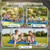 Qaba Nest Swing Adjustable Ropes Tree Straps Basket Swing for Kids, 58