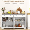 Modern Sideboard, Buffet Cabinet with Storage Drawers, Adjustable Shelves for Living Room, Dining Room, Entryway