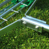 Manual Lawn Aerator with Adjustable Handle, Lawn Aerator Machine, Grass Aerator for Lawn, Yard, Garden