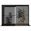 94.5''x47.25''x 72.75'' Heavy Duty Outdoor Greenhouse W/ Frame Garden Planting Warm House With Roll-Up Zipper Doors for Seedlings, Herbs, or Flowers , Black