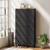 Narrow Shoe Cabinet with 4 Flip Drawers, Shoe Storage Cabinet with Adjustable Shelves, Holds 24–32 Pairs